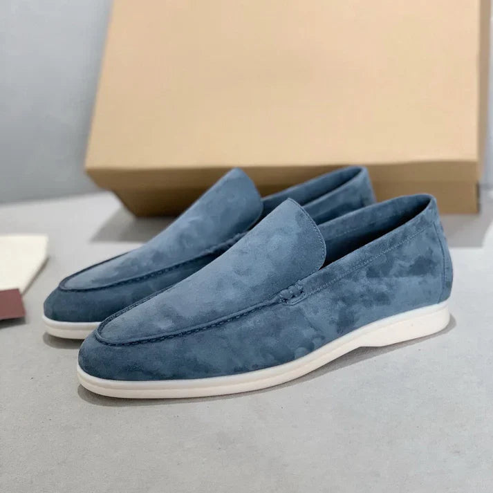 Schicke Wildleder Slipper