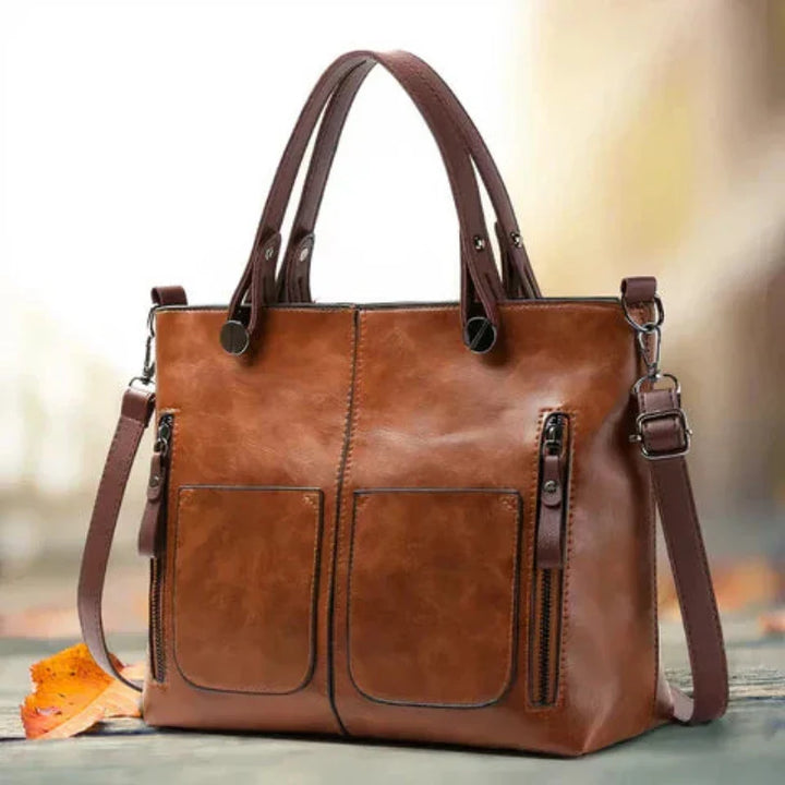 Thalia - Stylische Lederhandtasche