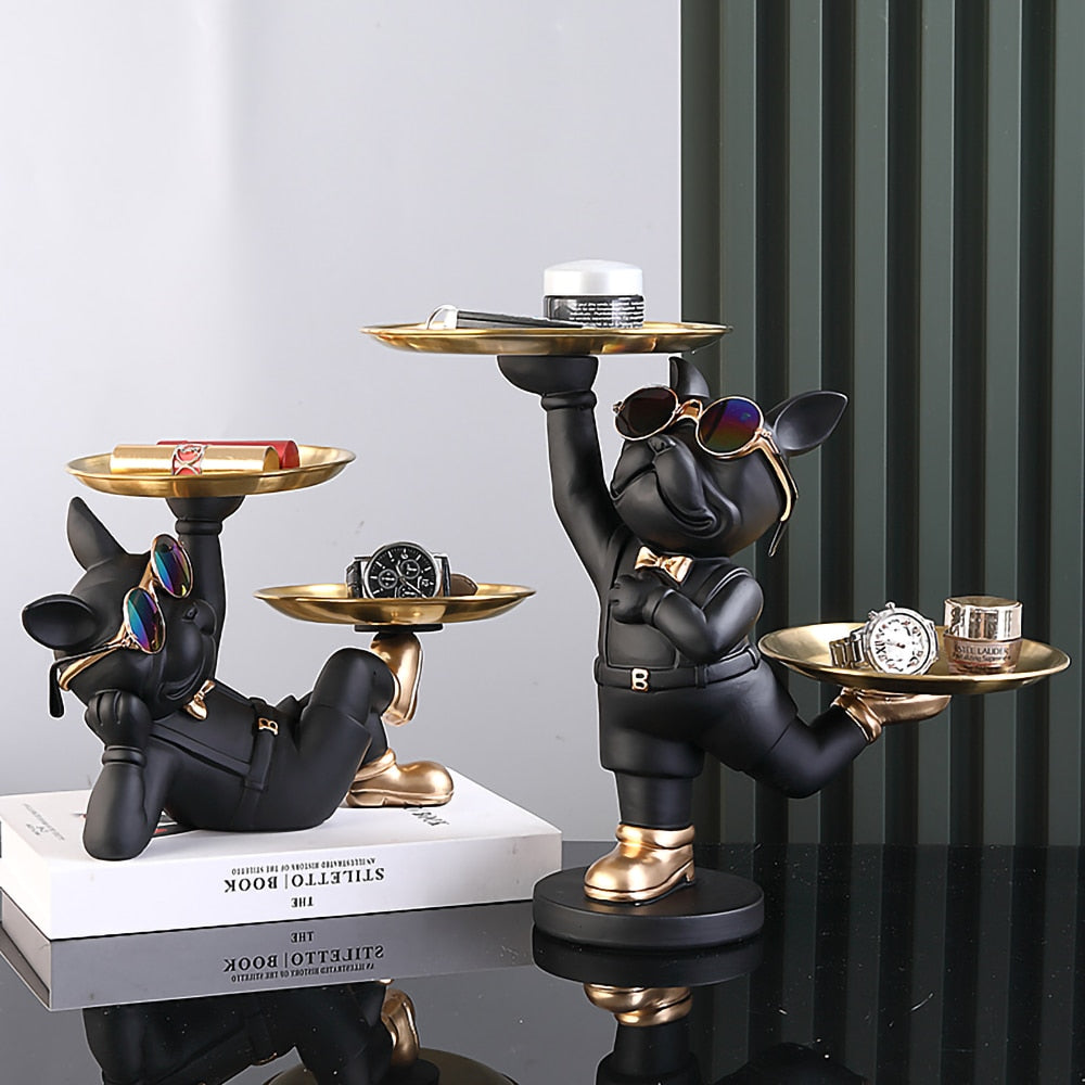 Plateau bouledogue français moderne