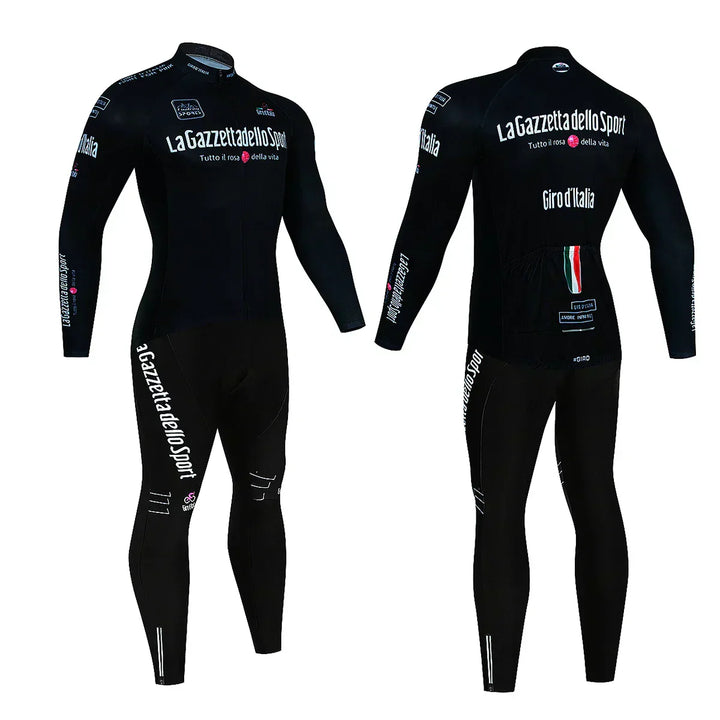 Giro d'Italia - Maillot cycliste manches longues professionnel