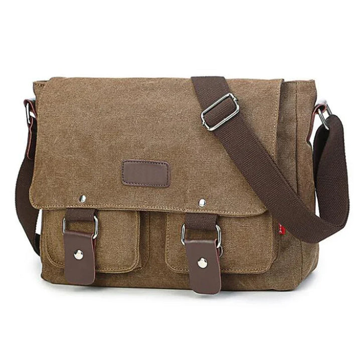 Vintage Canvas Herren Umhängetasche