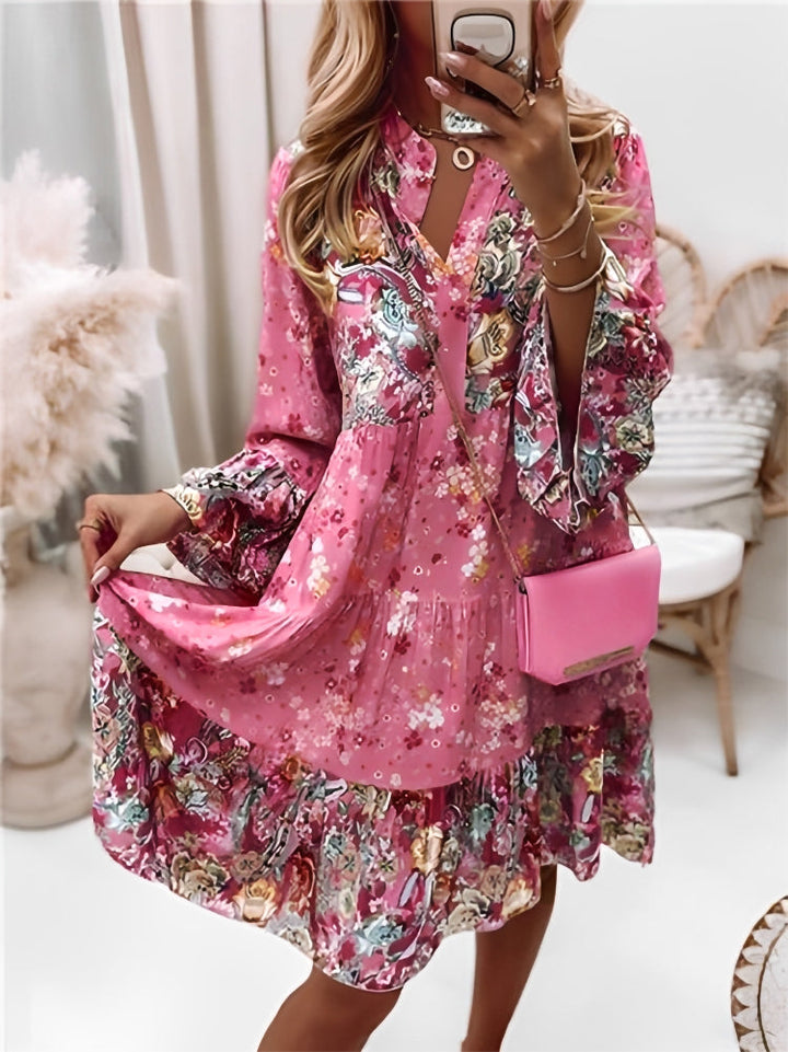 ANTONIA I STILVOLLES GEBLÜMTES KLEID