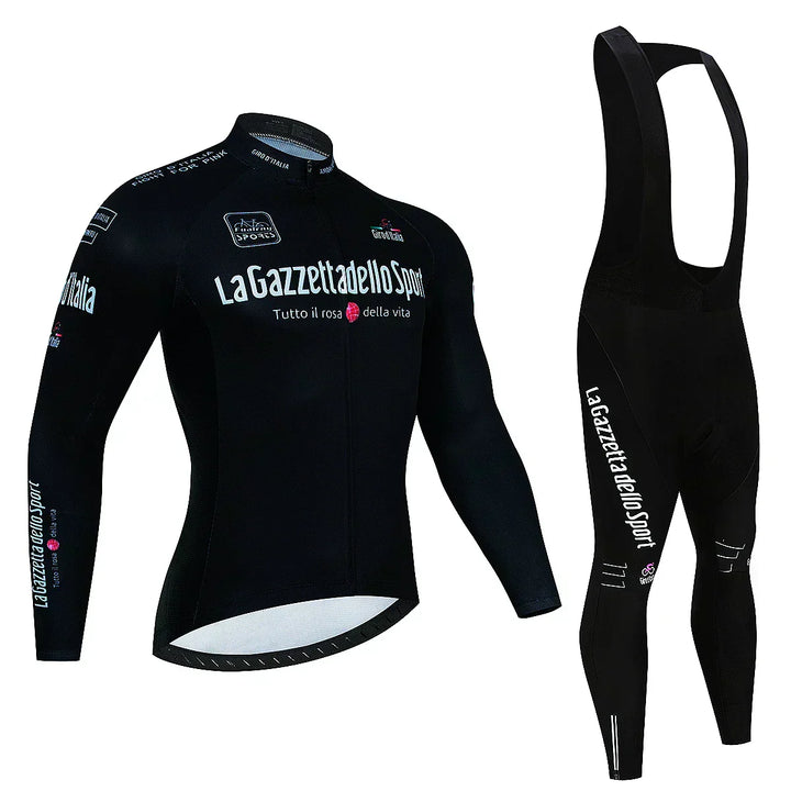 Giro d'Italia - Maillot cycliste manches longues professionnel