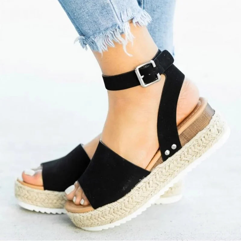 Ann| Wedge-Schuhe