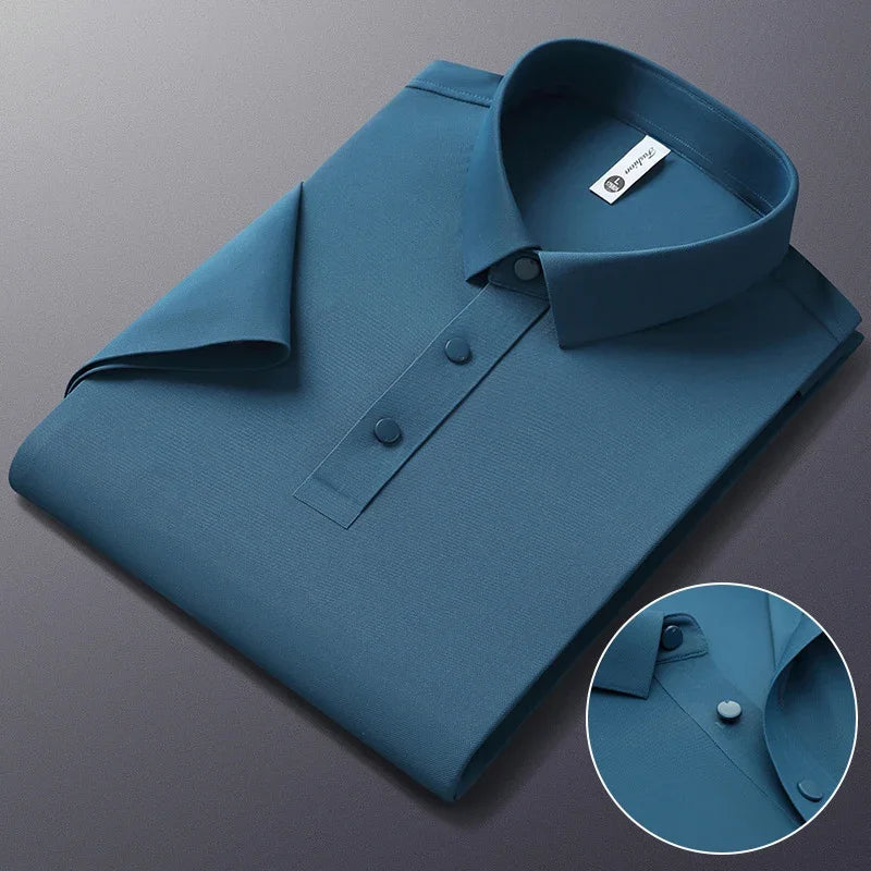 AlpiFlex™ Performance Polo – Eleganz und Technischer Komfort