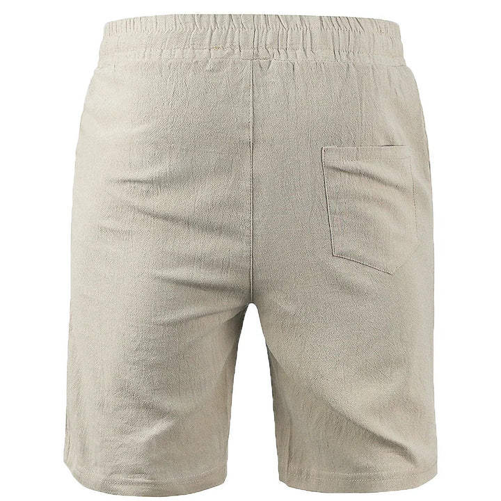 Leichte Sommershorts für Herren aus Leinen