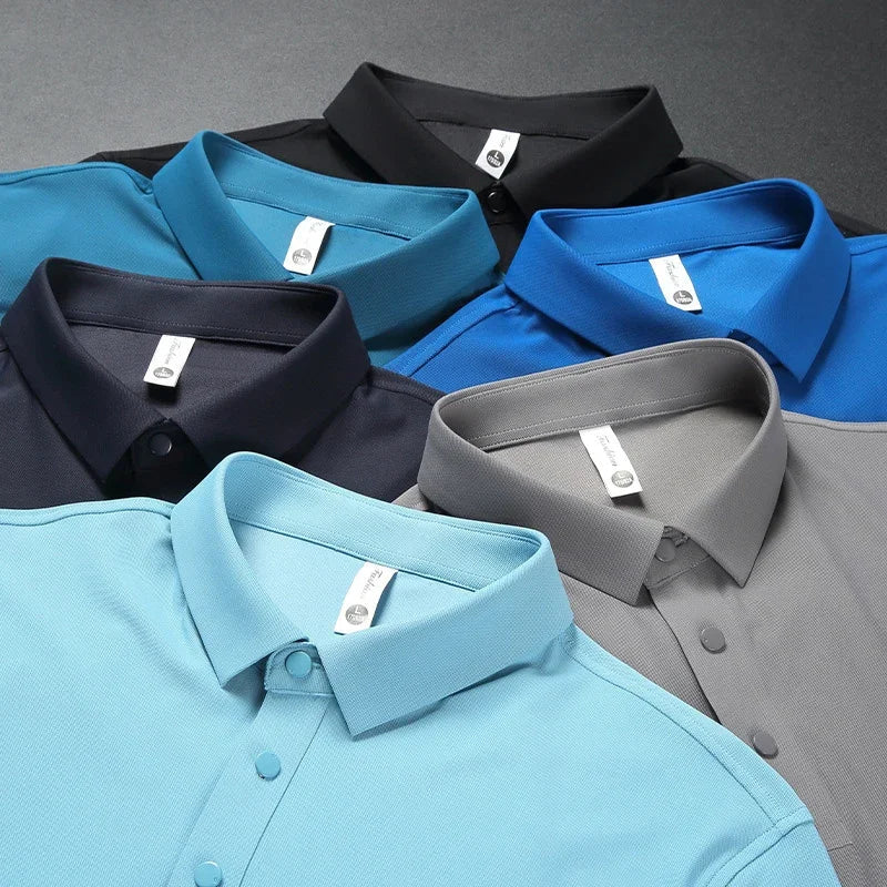 AlpiFlex™ Performance Polo – Eleganz und Technischer Komfort