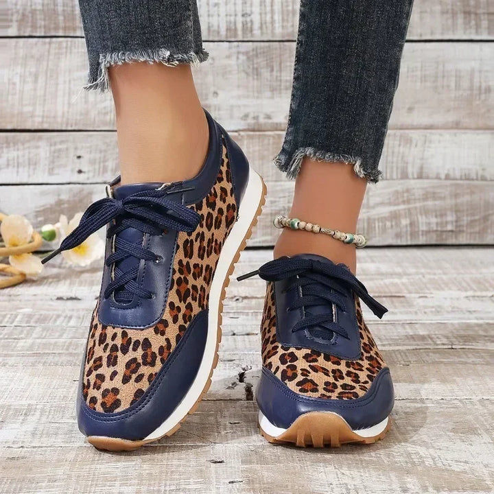 Herbst Leopard Druck Mode Sneaker