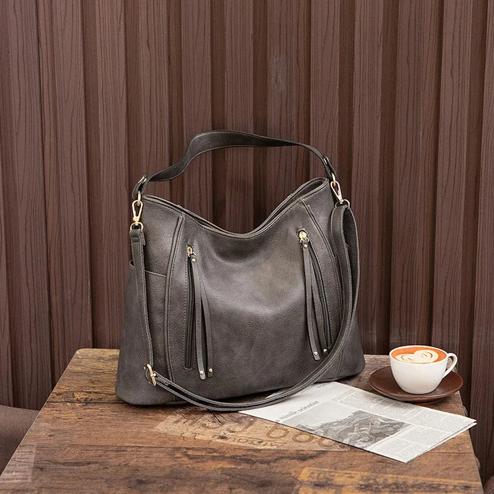 Lina - Sac à main en cuir luxueux