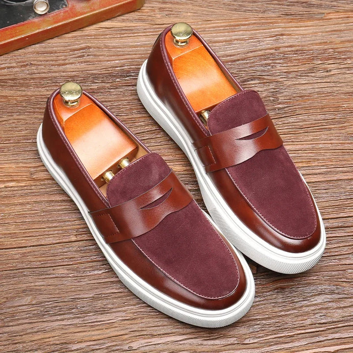 Saville | Leder Sneakers