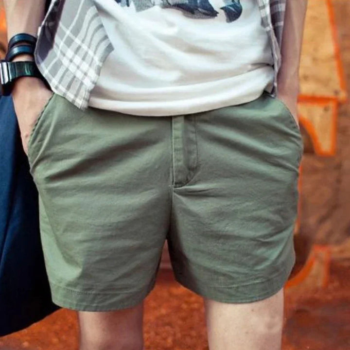 Leichte Sommer-Shorts für Herren aus Baumwolle