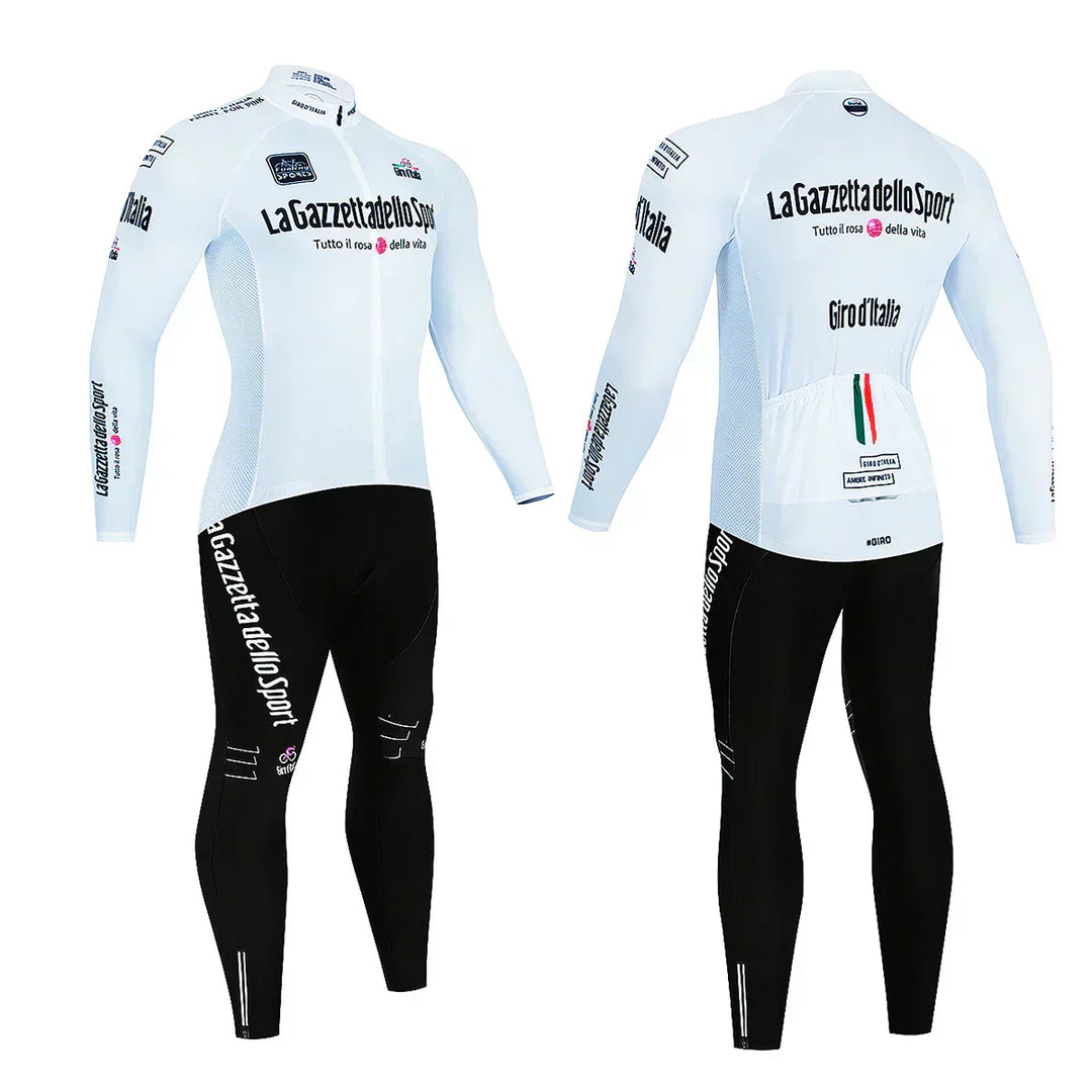 Giro d'Italia - Maillot cycliste manches longues professionnel