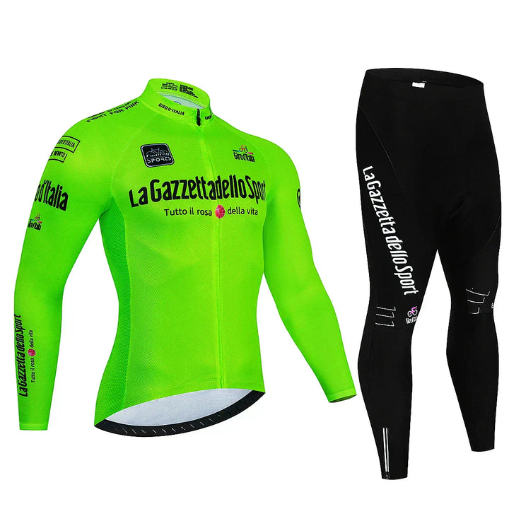 Giro d'Italia - Maillot cycliste manches longues professionnel