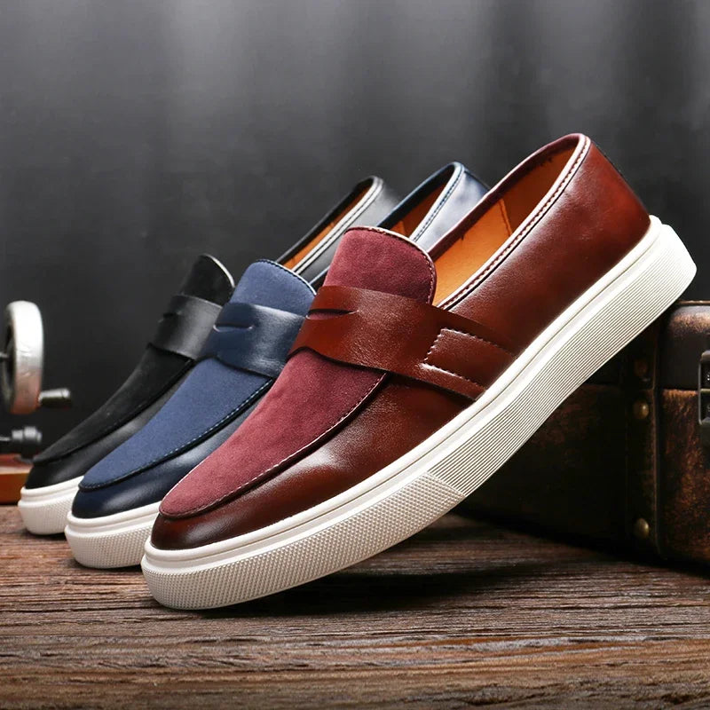 Saville | Leder Sneakers