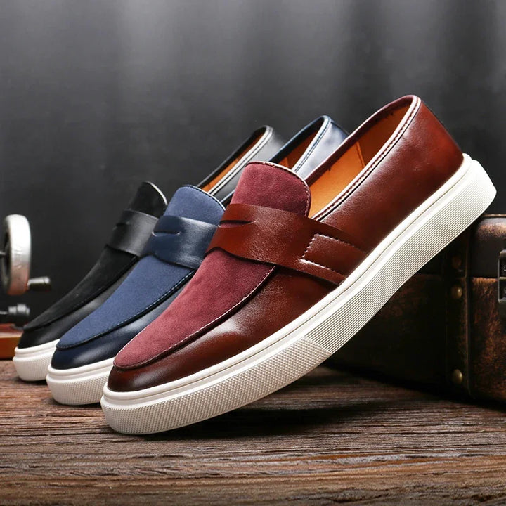 Saville | Leder Sneakers