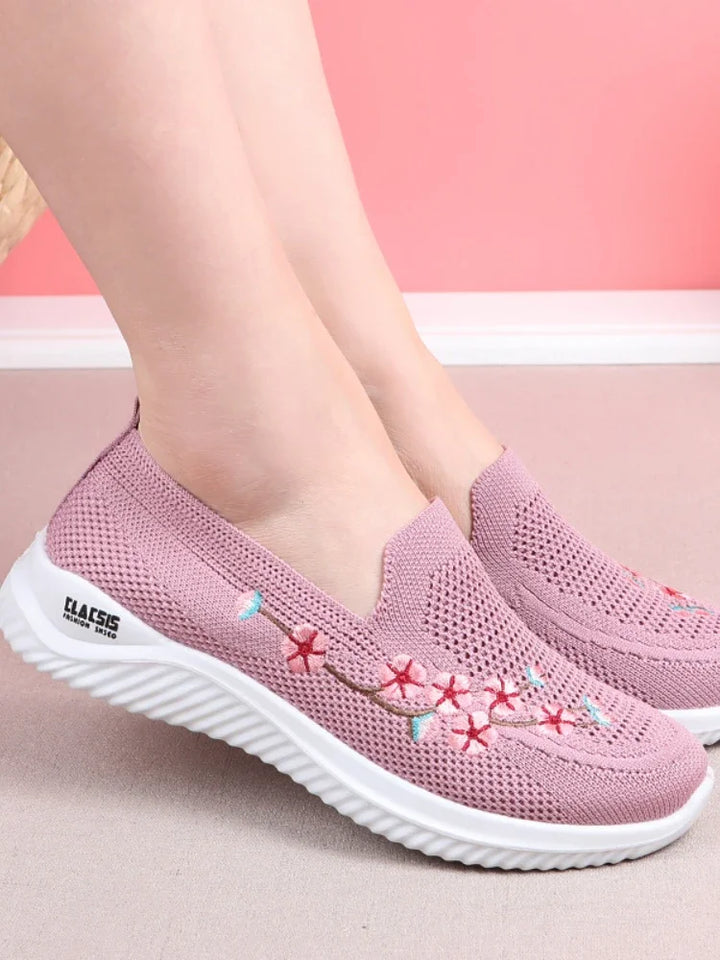 Nancy| Atmungsaktive Blumensneaker