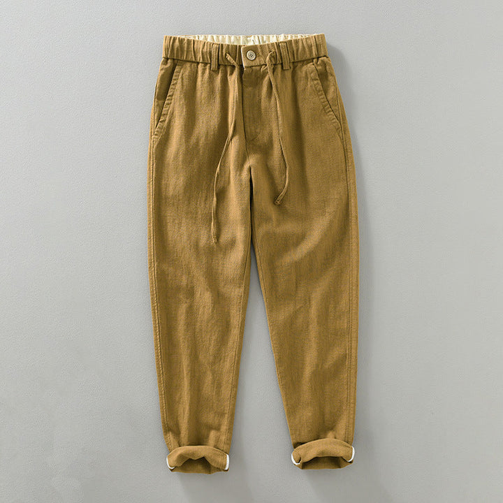 Elliot Baumwoll-Leinenhose