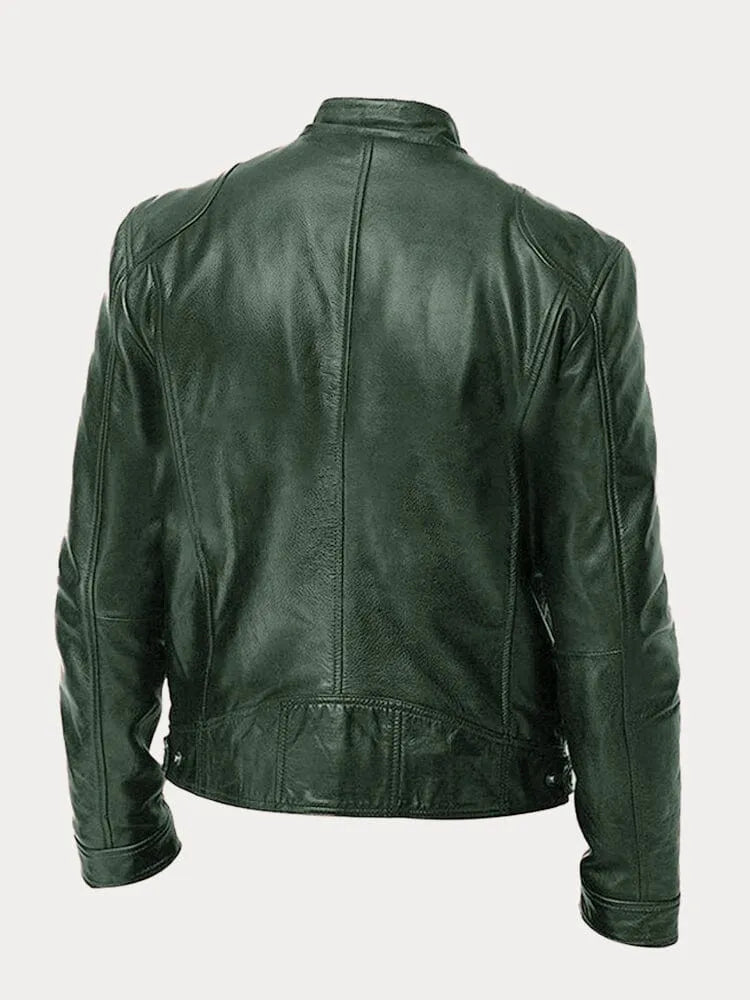 Matteo | Lässige Lederjacke