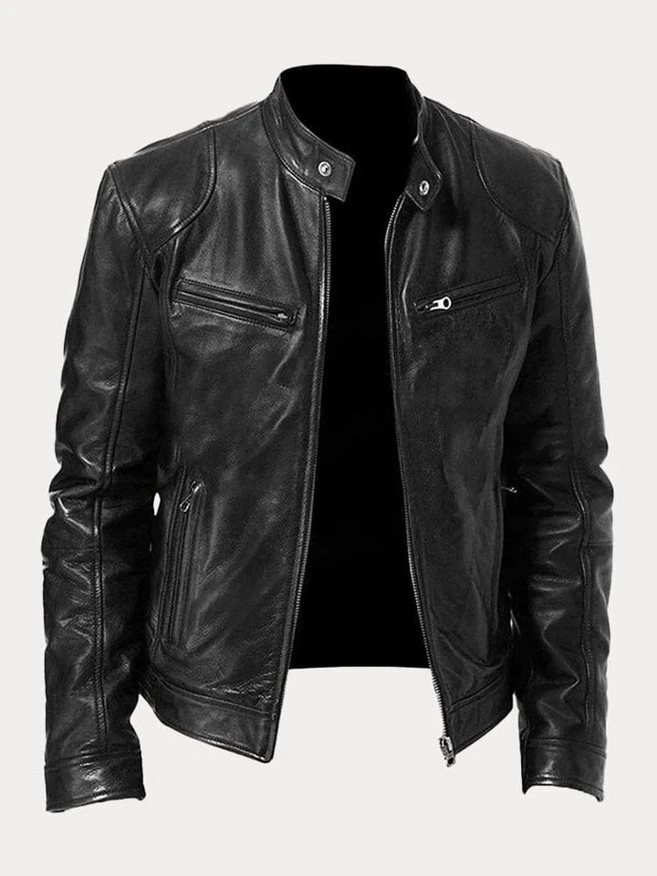 Matteo | Lässige Lederjacke