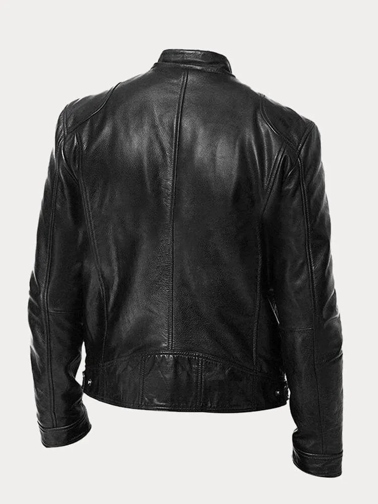 Matteo | Lässige Lederjacke