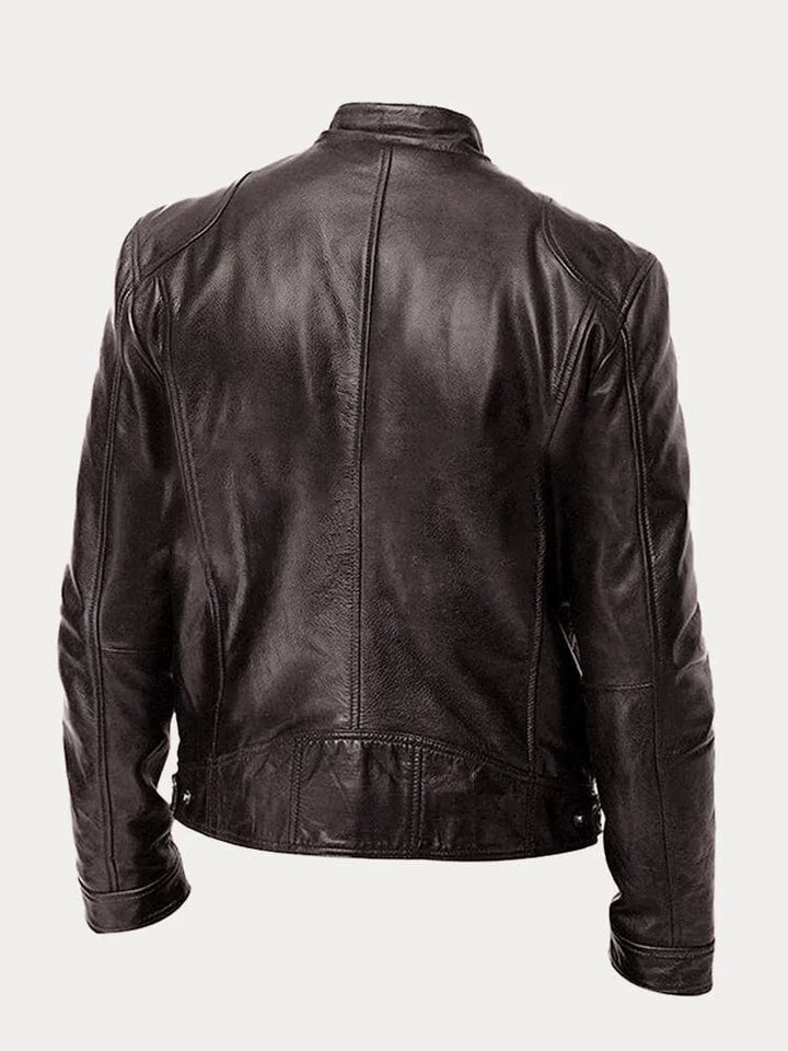 Matteo | Lässige Lederjacke