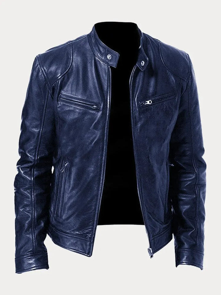 Matteo | Lässige Lederjacke