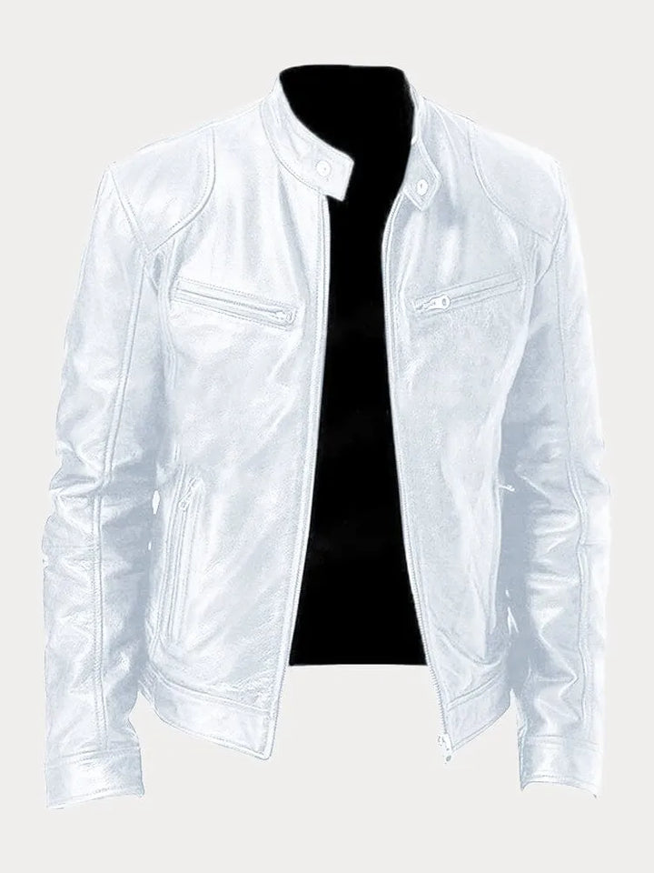 Matteo | Lässige Lederjacke