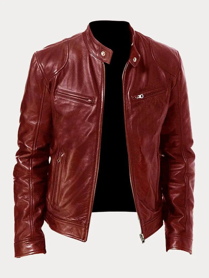 Matteo | Lässige Lederjacke