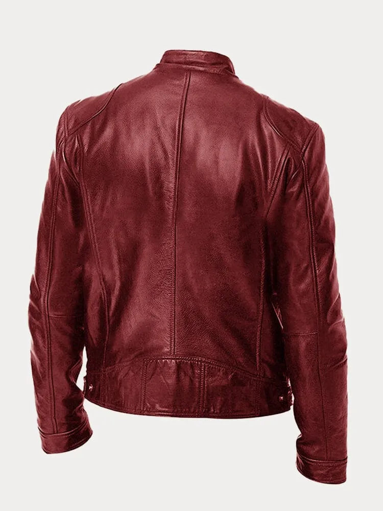 Matteo | Lässige Lederjacke