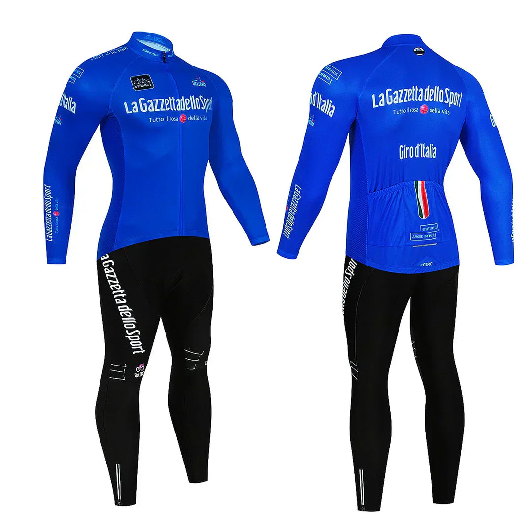 Giro d'Italia - Maillot cycliste manches longues professionnel