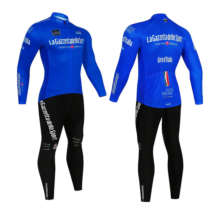 Giro d'Italia - Maillot cycliste manches longues professionnel