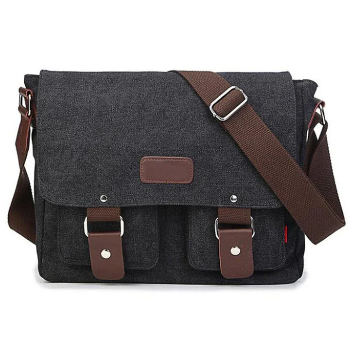 Vintage Canvas Herren Umhängetasche