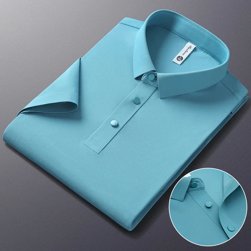 AlpiFlex™ Performance Polo – Eleganz und Technischer Komfort
