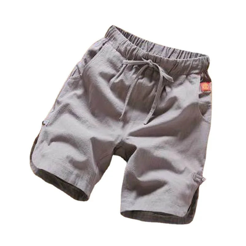 Leichte Sommer-Herren-Shorts aus Leinen