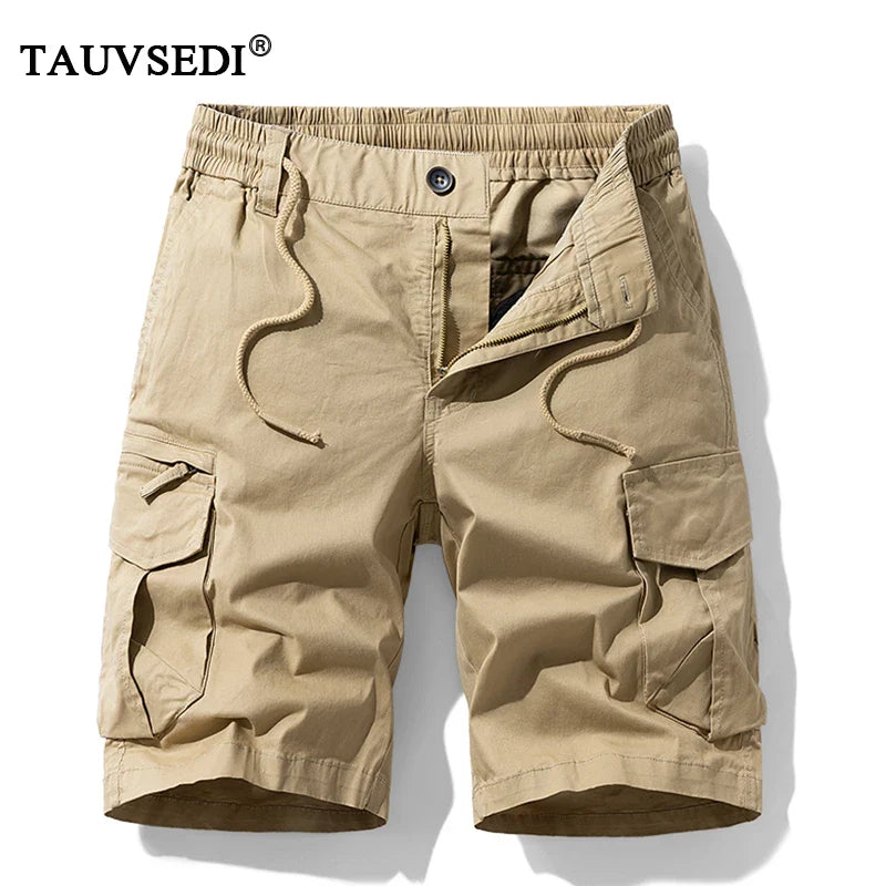Cargo-Shorts aus Baumwolle