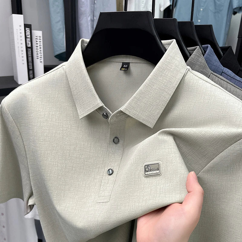 Moïse | Polo en soie luxueux