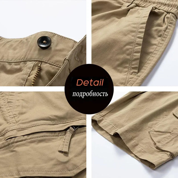 Cargo-Shorts aus Baumwolle
