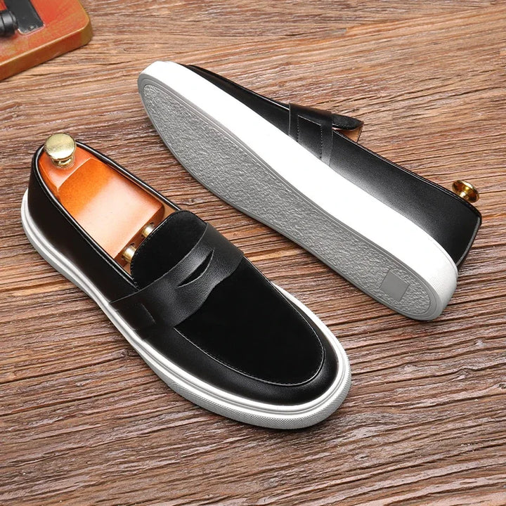 Saville | Leder Sneakers