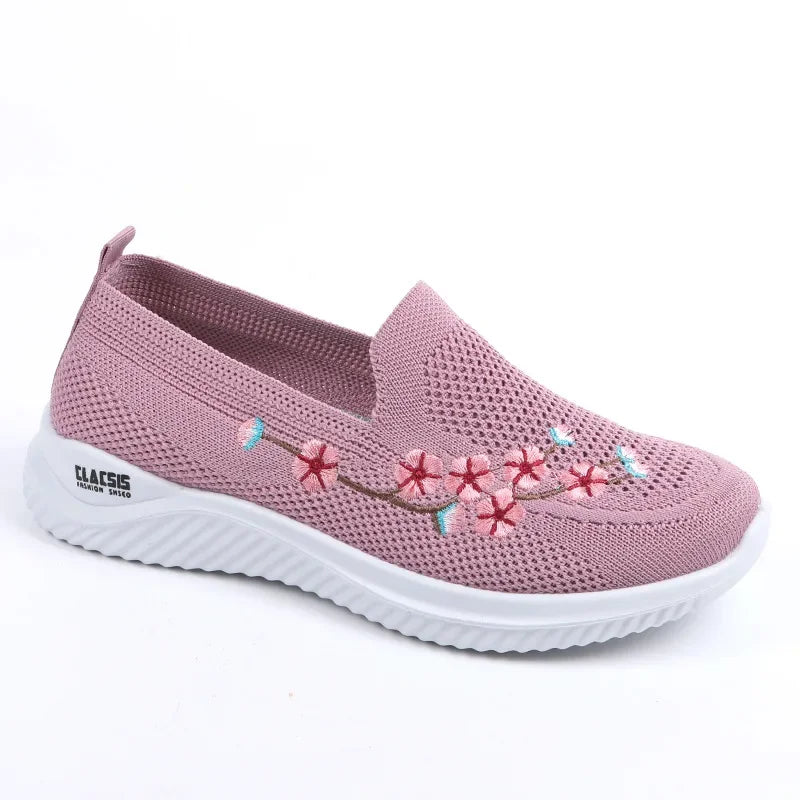 Nancy| Atmungsaktive Blumensneaker