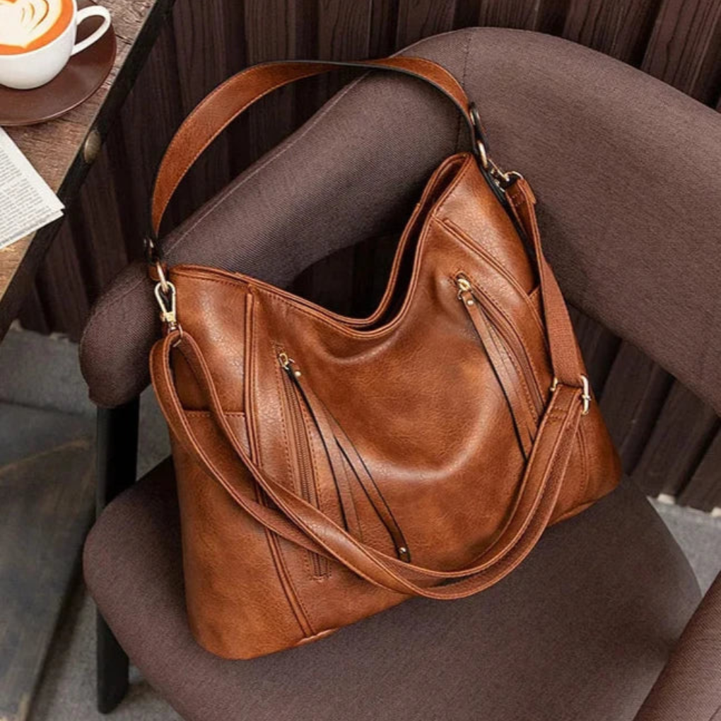 Lina - Sac à main en cuir luxueux