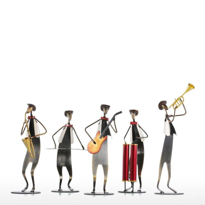 Metallische Abstrakte Jazzband