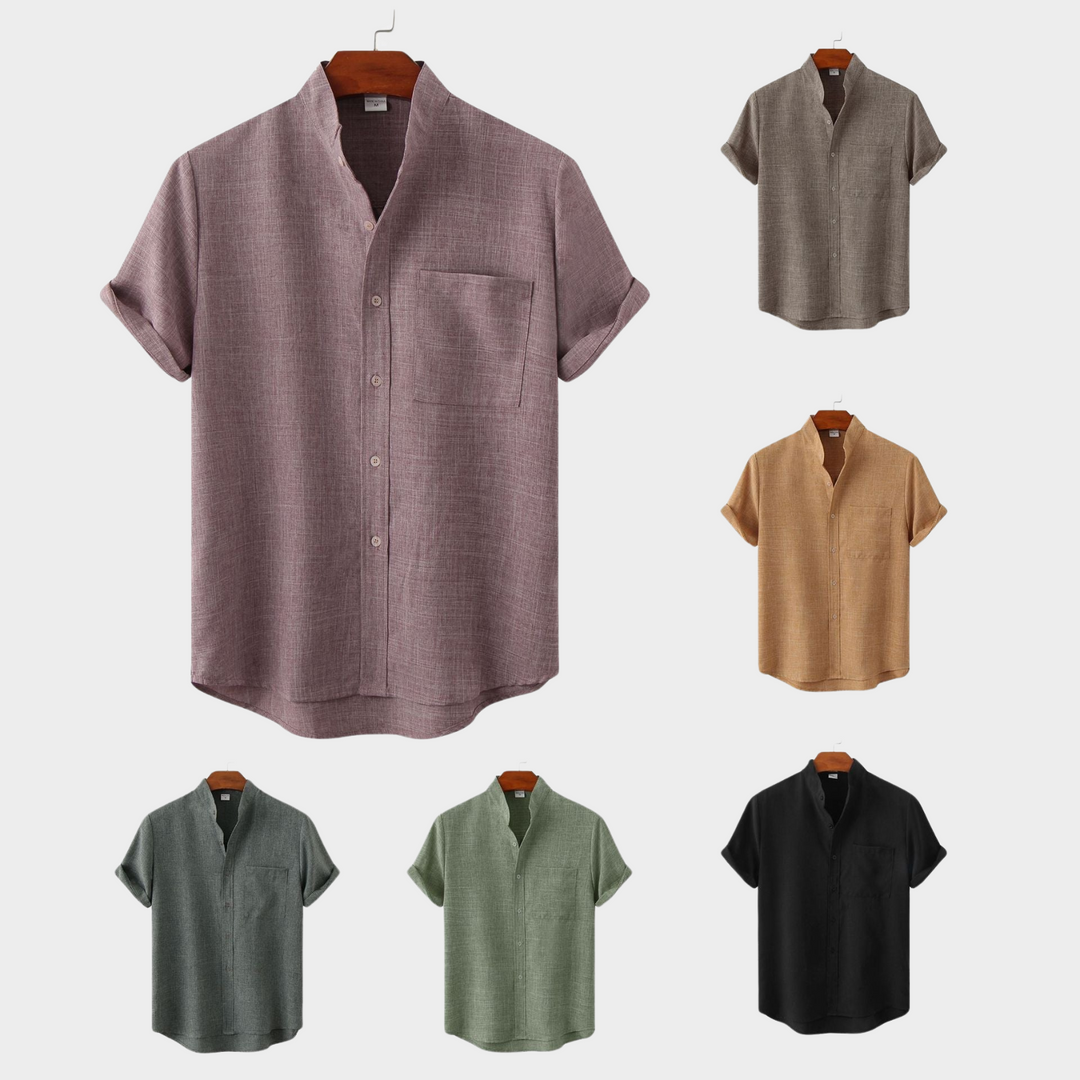 Tony | Solides Polo-Shirt