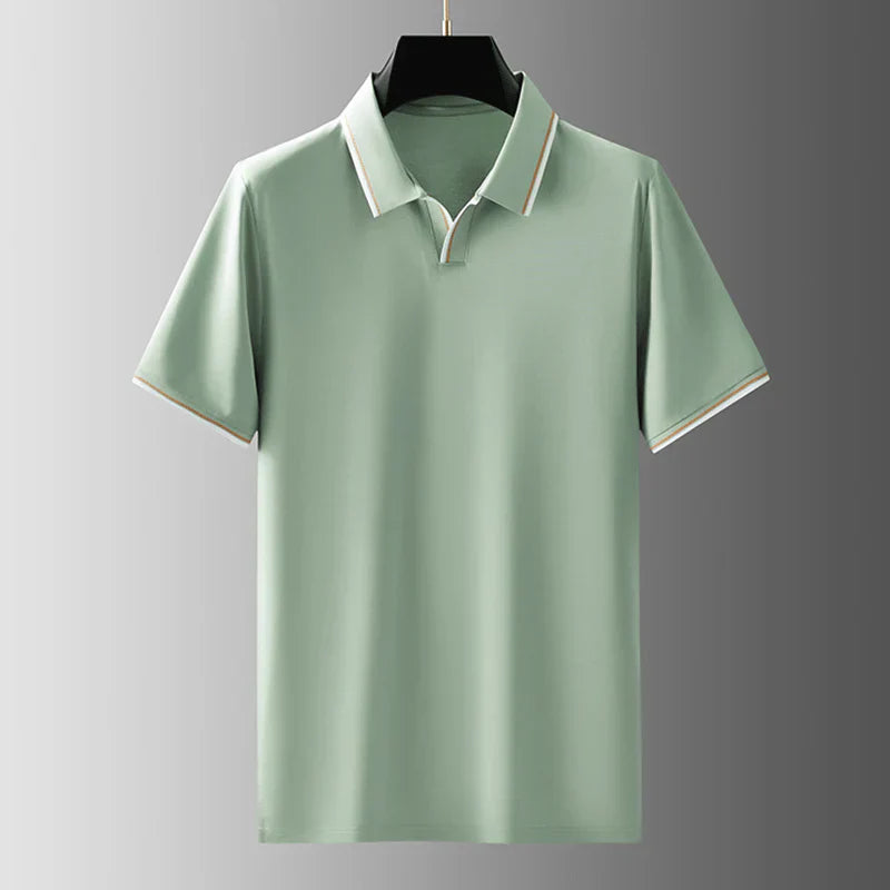 Polo aus Prestige-Seide Vincenzo