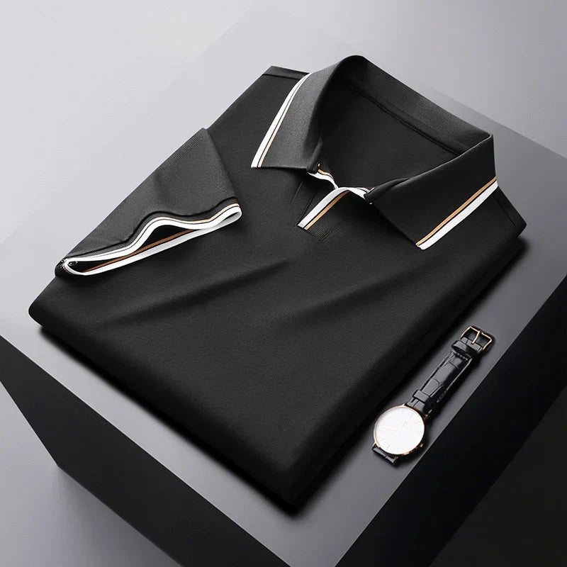 Polo aus Prestige-Seide Vincenzo