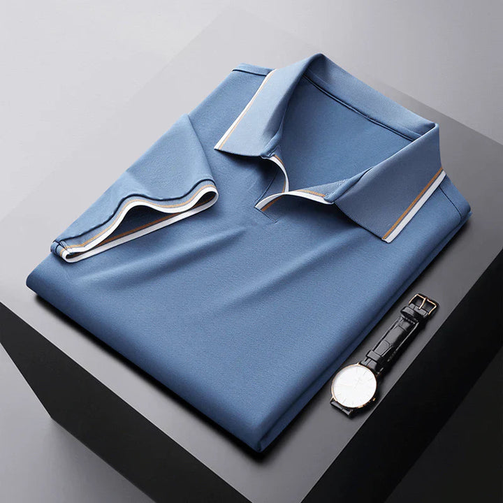 Polo aus Prestige-Seide Vincenzo