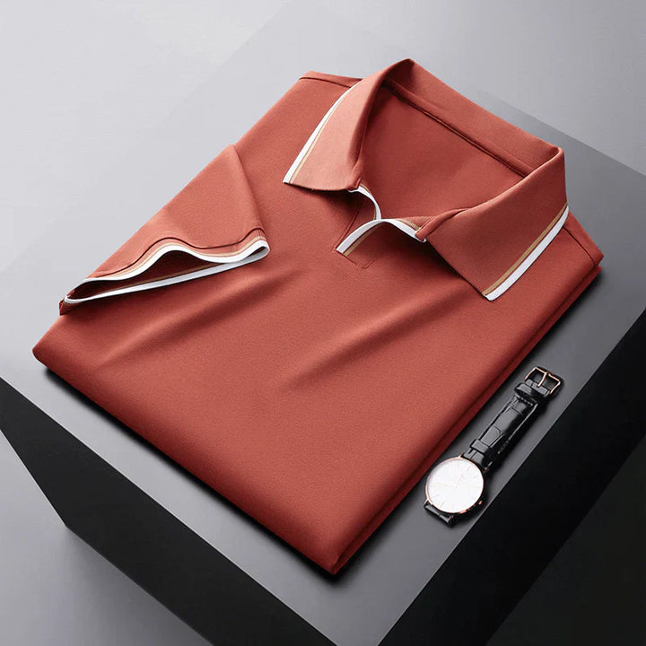 Polo aus Prestige-Seide Vincenzo