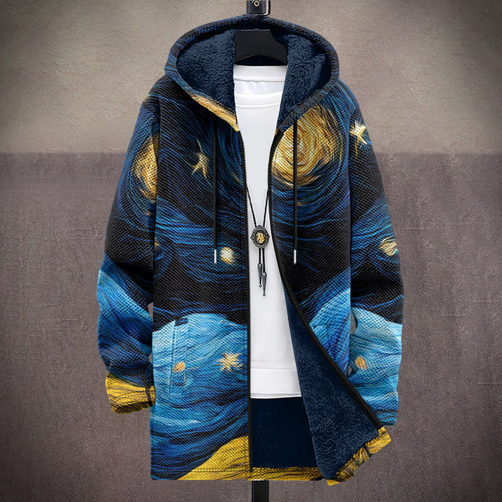 Waverley | Cardigan luxueux inspiré de l'art 