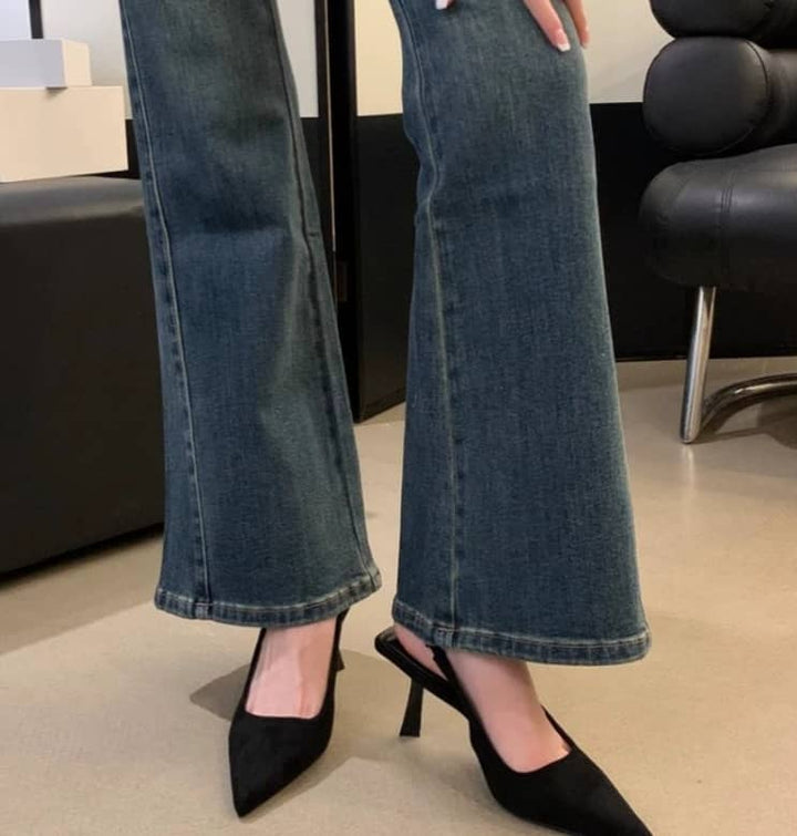 Marlena™ | Nackte Slingback-Absätze mit schmalem Absatz
