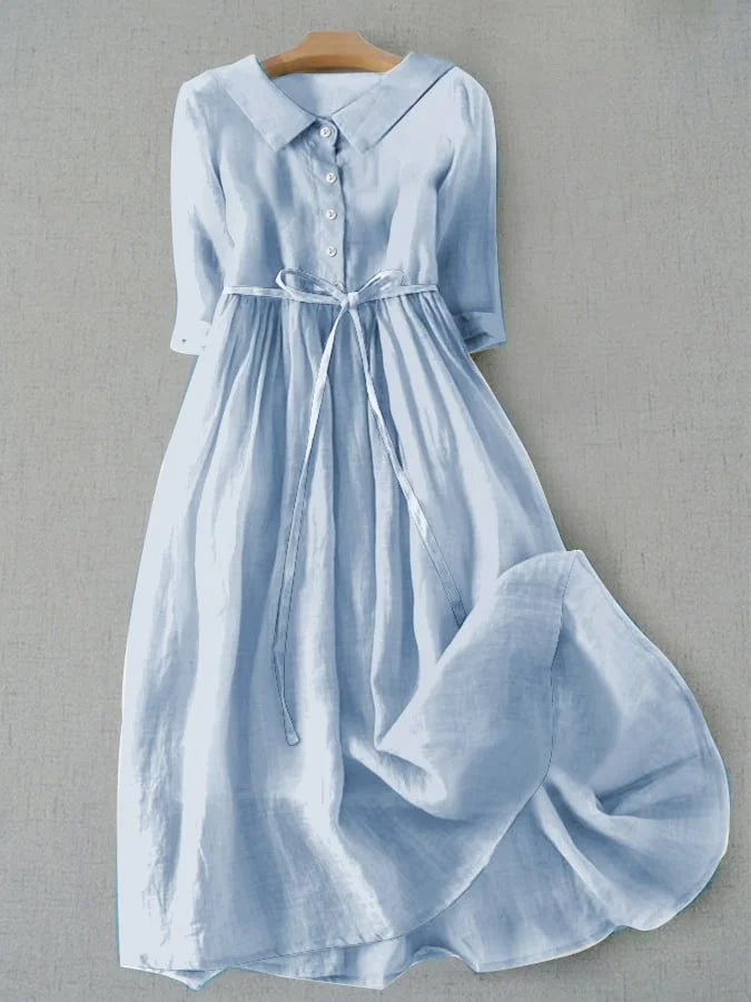 Damen Sommer Schnürkleid - Zeitlose Eleganz & Stil