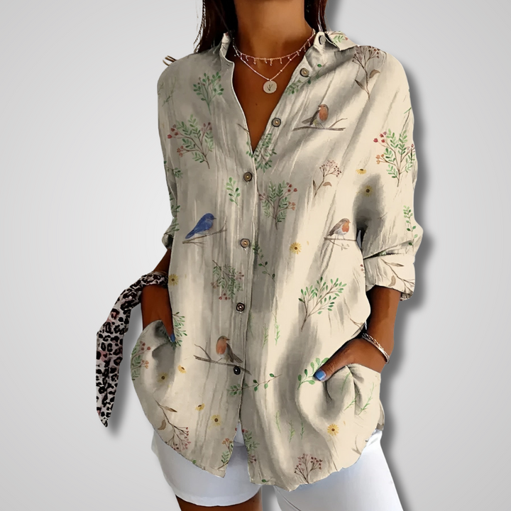 Bente ™ - Blusen mit Knöpfen Floral Breeze